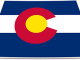 Colorado Flag Map